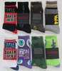 Wholesale-5pais=10pieces Fashion Jasper Baker Harajuku Summer Style Thick Terry Sport Socks Skateboard Cotton Men's Socks