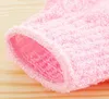 공장 가격 엑스 폴리 에이 팅 장갑 피부 바디 욕실 샤워 Loofah Sponge Mitt 스크럽 마사지 스파