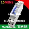 15 minutes 24 hours Mechanical Timer switch 230vac analogue time switch