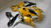 Injektionsfeoking Body Kit för Yamaha YZFR1 2004 2005 2006 Bodywork YZF R1 YZF-R1 YZF1000 R1 04 05 06 Gula svarta Fairings Set + Presenter