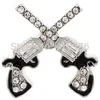 Snap Jewelry NSB1258 Bottone di vendita calda per la collana del braccialetto 2014 Gioielli di moda fai da te Bottone stile cowboy americano Scatta