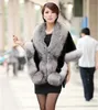 Winterbruiloft Cloak Bridal Faux Fur Wraps Warm Shawls bovenkleding Koreaanse stijl Women Jacket Prom Evening Party PDK0671111673