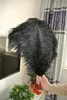 whole 100pcslot Ostrich Feather Plumes OSTRICH FEATHER black for Wedding centerpiece wedding decor coetumes party decor3827299