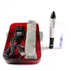 Nyaste DR Pen A1-C 5 Nivåer Speed ​​Wireless Dermapen Electric Microneedle Justerbara Nållängder 0,25 mm-3,0mm