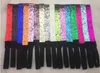 YENI sıcak satış 60 adet GLITTER HEADBANDS Takım Sporları Glittery Bandı U Sparkle Seçin