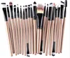 Makeupborstar 16 Färg Professionell Soft Cosmetics Maquiagem Makeup Brushes 20st / Set