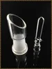 Raucherzubehör Glaskuppel 14,5 mm und Nagelbuchse, ein ganzes Nagelkuppelset zur Verwendung für Bohrinseln