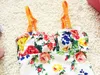 Crianças roupa de banho 2018 verão novo estilo chinês onepiece crianças primaveras maiô moda impressão crianças praia maiô 18ag6901306