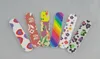 500 Mini Colorful Emery Boards Files Nail Files Buffer Hosting Crescent Grit Papered File Free Shipping#NFZ009 أفضل جودة