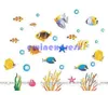 DIY tropical fish wall stickers decal for kids home decor removable Baby nursery bathroom Walls art mural Vinyl decals stickers wa1588399