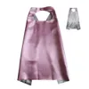 Plain Color 70*70cm 2layer kids superhero cosplay costume satin cape Halloween Cosplay Superhero Capes for kids