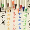 120 teile / los Kreative Platin Japanische Kalligraphie Stifte Bunte Neue Weiche Pinsel Stift Chinesische Kalligraphie Pinsel kostenloser versand