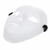 Пустая маска Jabbawockeez хип -хоп белый маска венецианский карнавал Mardi Gras Mask