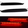 2 X noir fumé lentille LED pare-chocs réflecteur queue feu Stop pour 0308 Mazda 6 lumière voiture Led 3943022