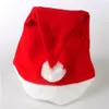 Cappelli natalizi Rossi adulti Cappelli cosplay natalizi Decorazione di Capodanno Decorazione natalizia Cappelli di stoffa Babbo Natale Navidad Caps Festival