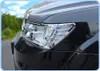 送料無料！Dodge Journing JCUV 2013-2015用高品質2本のABSクロームフロントヘッドランプ装飾的なフレームカバー