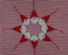 Adornos navideños de ganchillo Santa Claus Adornos navideños colgantes de 20 piezas 100% Algodón Color personalizado