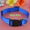 (50 Pcs/lot) New Arrival Brand Fashion 3Colors 4 Size Nylon Dog Pet Cat Necklace Collar