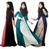 중동 이슬람 두바이 이슬람 Abaya 복장 여성을위한 터키 의류 전통 이슬람 여성 긴 드레스 Robe Musulmane Vestidos Longos