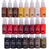 10 Adet / grup İngiltere KIAY Kaş Eyeliner Dudak Kalıcı Makyaj Dövme mürekkep Mikro pigment Kozmetik Renkler