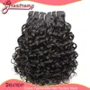 Greatry 8-34 cale Detal 1 PC Ludzkie Włosiane Wiązki Brazylijski Dziewiczy Włosy Wave Duże Kręcone Hair Extension Weft Dyabelowy Naturalny Czarny