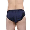 Men slipjes 6 paren 100% pure zijden bikini-slips sexy ondergoed onderbroek maat us s m l xl xxl (w28 "-46")