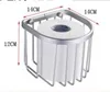 The new space aluminum bath shelf toilet paper towel box of towel rack toilet paper basket bathroom pendant