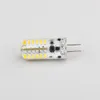 Dimbar kiseldioxid G4 LED -glödlampa 12V 48LED 3014SMD 3W Capsule Tower IP Protection Super Bright