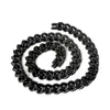 Bling Beste Kwaliteit Zwart Plated Rvs Curban Curb Chain Ketting 15 Mm 24 ''Zware Enorme Voor Mannen geweldige Geschenken