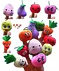 500PCS/LOT Soft Fruit & Veggie finger puppets set Finger Puppet Dolls/Toys Story-telling Props/Tools Toy Model Babies/Kids/Children Toys
