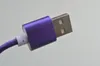Цельный металлический разъем прочная оплетка Micro USB Data Sync зарядное устройство кабель свинцовый шнур для Samsung Galaxy S7 S6 S5 S4 примечание 2 4 5 6 7 HTC 1.5 M 5FT