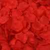 4000 Sztuk Czerwony Jedwabiu Płatki Różowe Sztuczne Kwiat Wedding Party Woele Decor Bridal Shower Favor Centerpieces Confetti