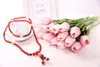 10pcs Real Touch Tulips Flowers Artificial PU Flower Bouquet Flowers Home And Wedding Party Decoration 11 Colors Option