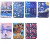 Printing World Famous Painting PU Leather Case Cover for ipad mini123 mini4 ipad 234 Air 5 Air2 6