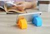 Mini uchwyt na telefon dla iPhone X 8 6 7 Samsung S8 Cute Elephant Shape Universal ABS Desk Holder Holder Stand Support