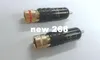 50PCS新しいWBT-0144プラグRCAコネクタ銅高品質RCAプラグネジねじはんだオーディオビデオコネクタ