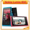 Original Unlocked Nokia Lumia 800 Mobile Windows OS 16GB ROM 8MP 3G Wi-Fi GPS Bluetooth refurbished Cell Phone