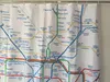 Nytt märke London tunnelbana Tube Map Pattern Dusch gardin Vattentät Förhindra mögel Halloween Fabric Gardiner för badrummet