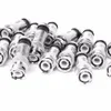 100PC / LOT CCTV Adapter Plug BNC Male Compression Coax RG59 Kabelanslutning för CCTV-system