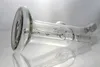 En iyi Cam Su Sigara Boru Bongs Difüzyon Pompası Fıskiye Boru 20 cm Yükseklik Ortak boyutu 14.4mm