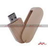 50PCS 128MB256MB512MB1GB2GB4GB8GB16GB USB Flash Drive girevole in legno 20 100 vera memoria di archiviazione Pendrive Logo Engr7440350