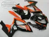 Kit de carénage abs de qualité supérieure pour SUZUKI GSXR600 GSXR750 06 07 K6 GSX-R 600/750 2006 2007 ensemble de carénages orange noir V40F