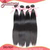 Greatremy Human Hair Bundles With Lace Closure rak 100 Human Hairweft Weave Virgin Hairclosure 4x4 Middle Part