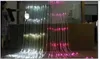 LED Waterfall String Curtaine Light 6M * 3M 640 LED LED Przepływ wody Boże Narodzenie Wedding Party Wakacje Dekoracja Bajki Światła Sznurków