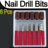 Wholeprofessional 6PCS Nail Drill Bits File for Electric Forels Amp Remplissage Machine à manucure P11618383