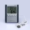 Termometr cyfrowy Higrometr Temperatura Miernik wilgotności do kryty Outdoor LCD Wyświetlacz HC520 w pakiecie detalicznym 50 sztuk / partia