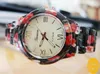 2015 New Plastic Flower Geneva Watches Fashion Women Ladies Dress Watches Quartz Watches Gift Watches For Christmas