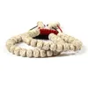 Ailatu Smycken Partihandel 10st / Lot 7x10mm Xingyue Bodhi Seed Beads Unisex Yoga Meditation CZ Macrame Armband för gåva