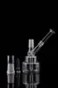 Hand waterpijp geblazen kleine bong mini waterpijp bubbler pocket glazen bong olieverhogen 14 mm nagel