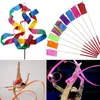 Bunte Fitnessbänder, Tanzband, Fitnessstudio, Rhythmische Gymnastik, Kunstgymnastik, Ballett, Streamer, Wirbelstab, Geschenk, 9 Farben, 8317835